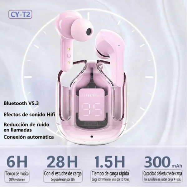 Auriculares Inalámbricos Air31 Crystal