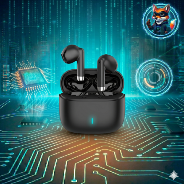 Auriculares Bluetooth Único EP2808 - Diseño Semi-In-Ear Ergonómico y Bluetooth 5.3