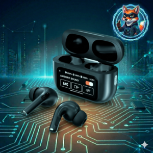 Auriculares Bluetooth TWS A9 Plus - Pantalla Táctil Full Color y Cancelación de Ruido (ANC)