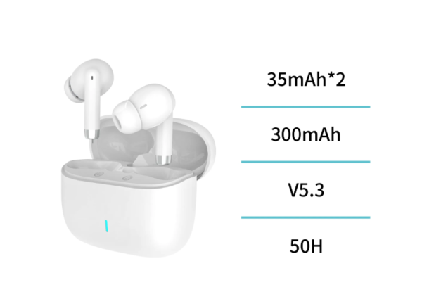 Auriculares Bluetooth Único EP2807 – Diseño Ergonómico y Bluetooth 5.3