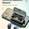 Auriculares Inalámbricos TWS F9-5C - Sonido HiFi, Control Táctil y Estuche de Carga Digital