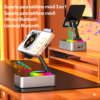 Soporte Giratorio con Parlante Bluetooth Integrado