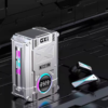 Auriculares Gamer Inalámbricos TWS Mecánicos - Bluetooth 5.3, Baja Latencia y Luces RGB