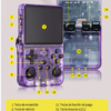 Consola Retro Portátil R36S Transparente - Pantalla HD 3.5" - Más de 15.000 Juegos